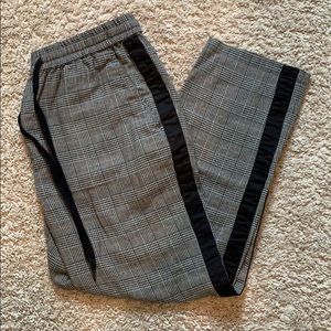 Plaid Track Pants